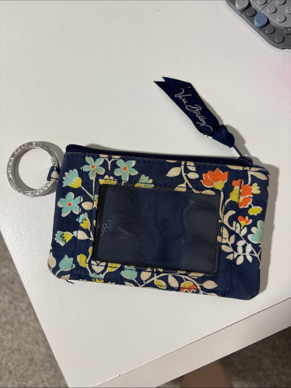 Vera Bradley Campus ID Wallet Chandelier Floral